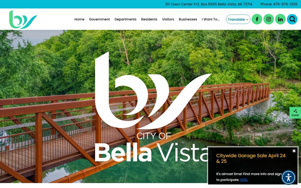 Bella Vista city government - criminal court records