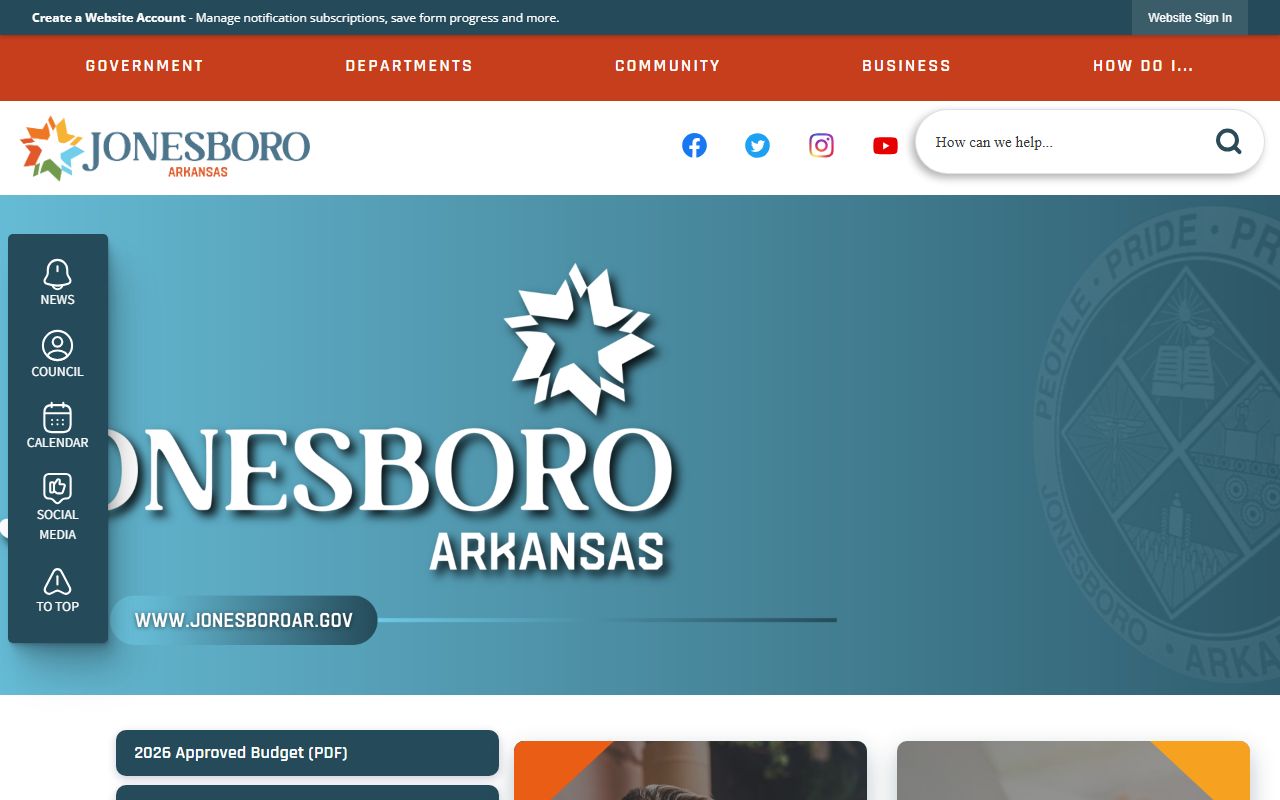 Jonesboro city government website - criminal court records