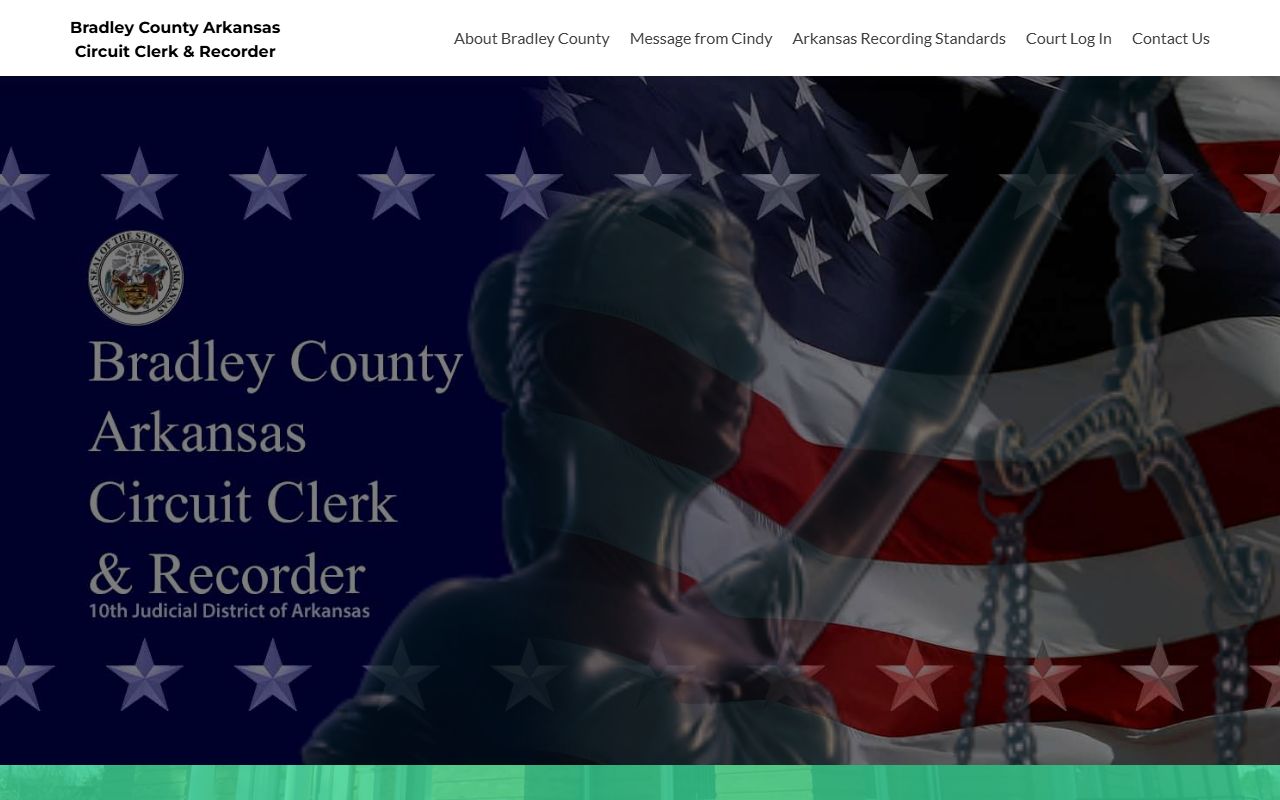 Bradley County Circuit Clerk website - criminal court records Warren Arkansas
